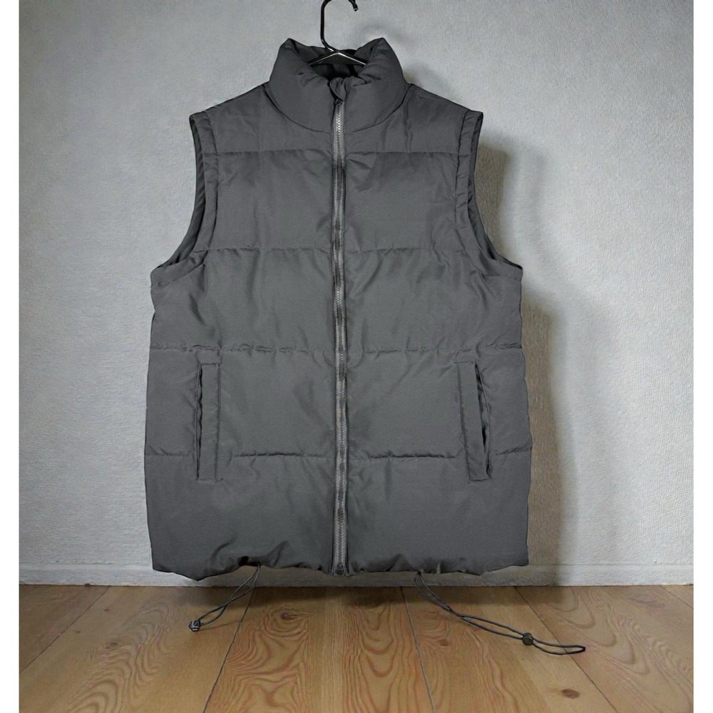 Princess Polly Womens Black Dream Puff Puffer Vest Size XS/S